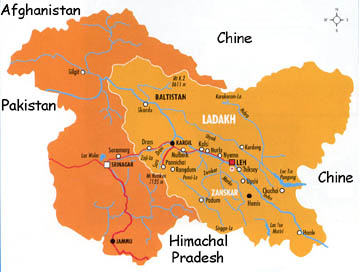 carte ladakh